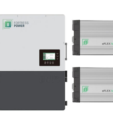 Fortress Power Envy 8kW All in One Hybrid Inverter + 2 eFlex Max 5.4 kWh Batteries Combo