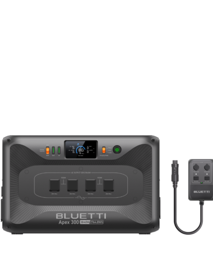 BLUETTI Apex 300 + Hub D1 Kit – Expandable 3kW Power System
