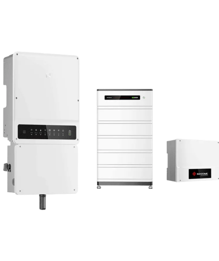 GoodWe A-ES 9.6kW Hybrid Inverter with GoodWe Lynx 16 kWh Battery FH-US High Voltage Battery —Bundle
