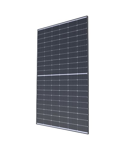 Boviet Vega BVM6610M-370S-H-HC-BF 370W Black On Black 120 Half-cell Mono Solar Panel