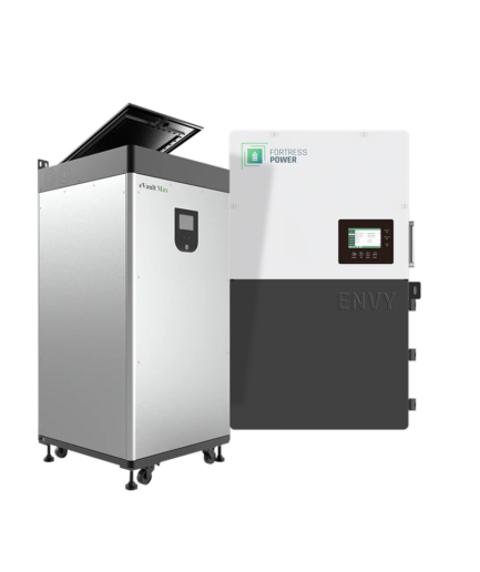 Fortress Power Bundle: Envy 12 kW All in One Hybrid Inverter Combo + eVault Max 18.5 kWh