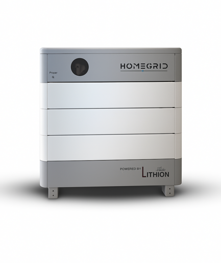 HomeGrid Stack'd 14.4 kWh (3) 48V Lithium Battery Standard All Weather Modules + BMS and Base HG-3-Stack