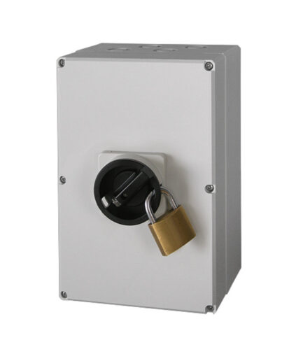 IMO Enclosed DC Switch IP66 32A 700 VDC 6 Pole SI32-PEL64R-6