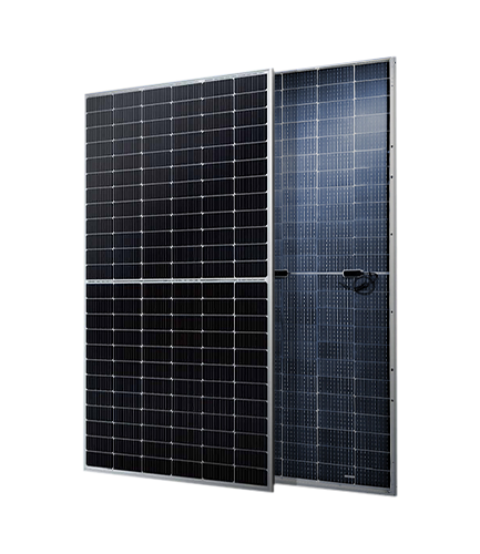Solar4America 550W S4A550-144MH10STT  144 Half Cell Bifacial Perc Monocrystalline SilverFrame Solar Module w/ MC4 Compatible