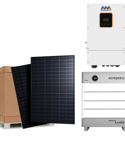 Philadelphia Nexus 450W (Pallet of 37) + Megarevo 10kW Hybrid Inverter + HomeGrid Stack'd 19.2 kWh Lithium Battery - Bundle
