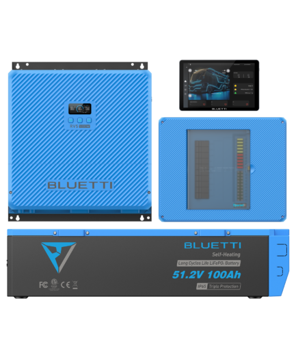 Bluetti RV5 Power Bundle for RV and Camper (RV5 Hub + B4810 LiFePO₄ Battery + Epanel + Epad)