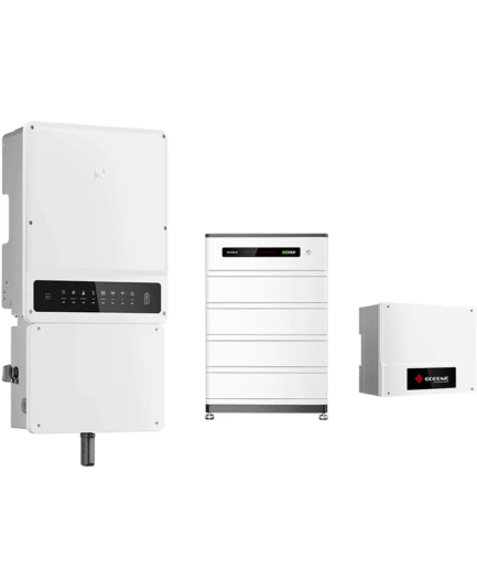 GoodWe A-ES 9.6kW Hybrid Inverter with GoodWe Lynx 12.8 kWh Battery FH-US High Voltage Battery —Bundle