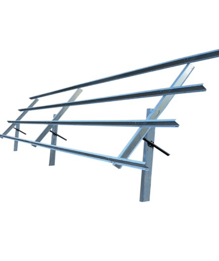 16 Panel Sinclair Sky Rack 2.0 Ground Mount Racking Solar Kit (Seasonal Adjust)