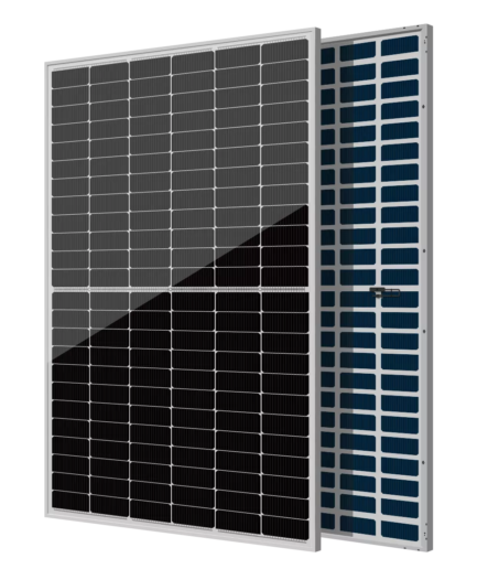 ZNShine 585W N-Type TOPCon Bifacial Silver Solar Panel ZXM7-UHLDD144-585