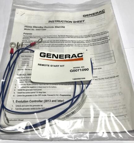 Generac 7109 Two Wire Start Kit
