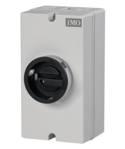 IMO Enclosed DC Switch IP65 25A 700 VDC 2 SI25-PEL64R-2 Pole Gray