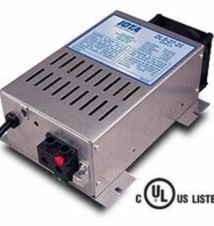 Iota Engineering 24VDC 25A DLS/M-27V-25A/120V Battery Charger